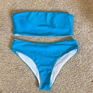 SHEIN Blue Bikini Set
